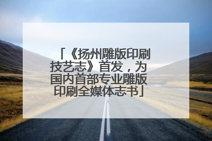《扬州雕版印刷技艺志》首发，为国内首部专业雕版印刷全媒体志书