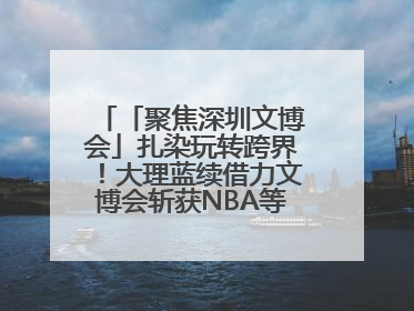 「聚焦深圳文博会」扎染玩转跨界！大理蓝续借力文博会斩获NBA等联名大单
