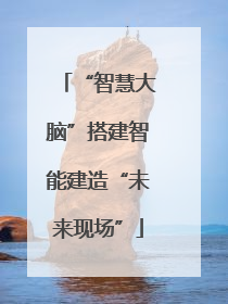 “智慧大脑”搭建智能建造“未来现场”