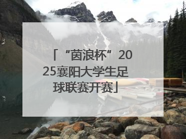 “茵浪杯”2025襄阳大学生足球联赛开赛