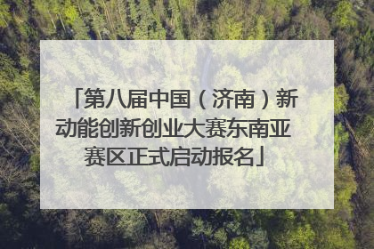 第八届中国（济南）新动能创新创业大赛东南亚赛区正式启动报名