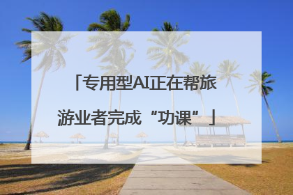 专用型AI正在帮旅游业者完成“功课”