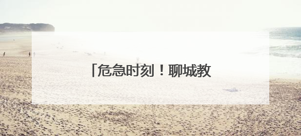 危急时刻！聊城教师怀抱两岁幼童，单手勇救落水男孩