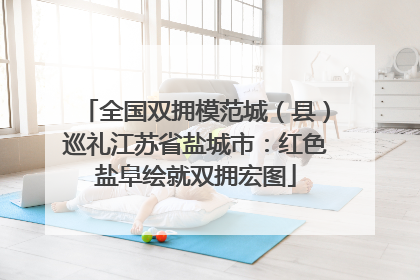 全国双拥模范城（县）巡礼江苏省盐城市：红色盐阜绘就双拥宏图
