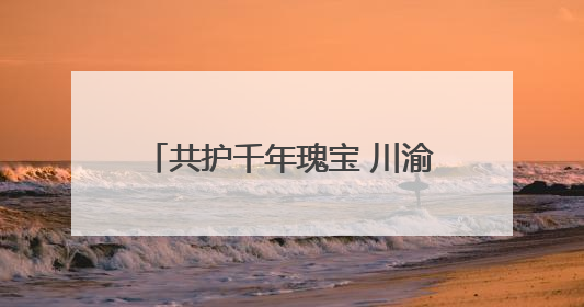 共护千年瑰宝 川渝55家单位联合发布《石窟联合保护倡议》