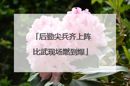 后勤尖兵齐上阵 比武现场燃到爆