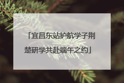 宜昌东站护航学子荆楚研学共赴端午之约