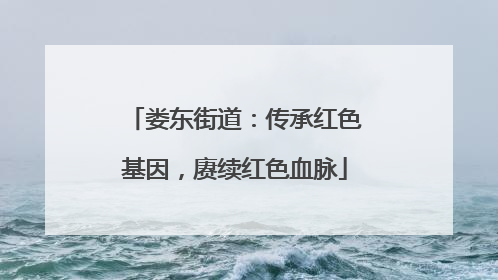 娄东街道：传承红色基因，赓续红色血脉