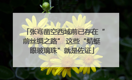 张骞凿空西域前已存在“前丝绸之路” 这些“蜻蜓眼玻璃珠”就是佐证
