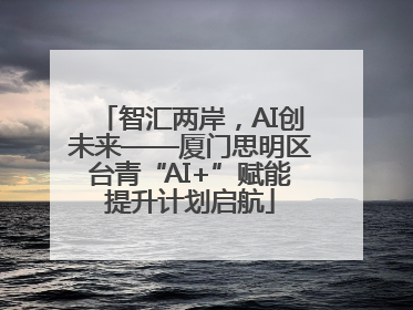 智汇两岸，AI创未来——厦门思明区台青“AI+”赋能提升计划启航