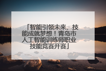 智能引领未来、技能成就梦想！青岛市人工智能训练师职业技能竞赛开赛