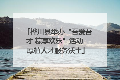 桦川县举办“吾爱吾才 粽享欢乐”活动 厚植人才服务沃土