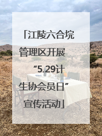 江陵六合垸管理区开展 “5.29计生协会员日”宣传活动