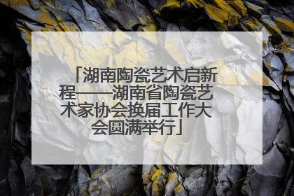湖南陶瓷艺术启新程——湖南省陶瓷艺术家协会换届工作大会圆满举行