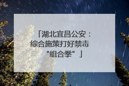 湖北宜昌公安：综合施策打好禁毒“组合拳”
