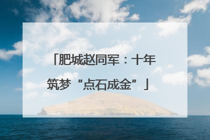 肥城赵同军：十年筑梦“点石成金”