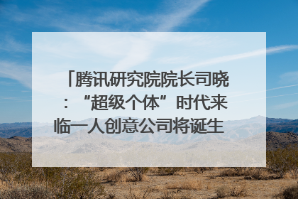 腾讯研究院院长司晓：“超级个体”时代来临一人创意公司将诞生｜聚焦2025文化强国建设高峰论坛