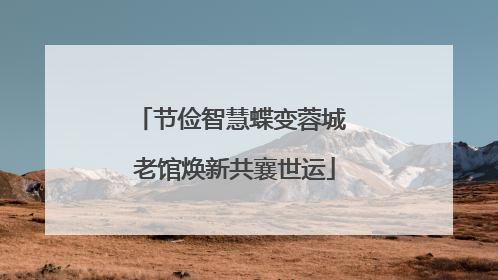 节俭智慧蝶变蓉城 老馆焕新共襄世运