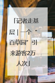 记者走基层｜一个“百草园”引来游客2万人次