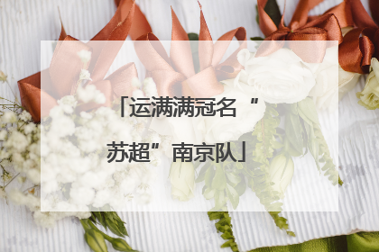 运满满冠名“苏超”南京队