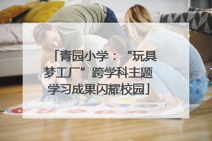 青园小学：“玩具梦工厂”跨学科主题学习成果闪耀校园