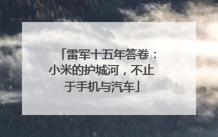 雷军十五年答卷：小米的护城河，不止于手机与汽车