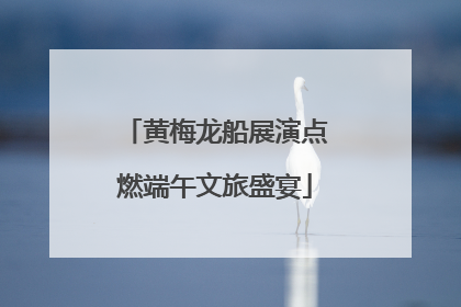 黄梅龙船展演点燃端午文旅盛宴